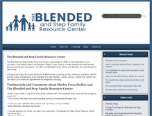 Tablet Screenshot of blendedfamilyadvice.com